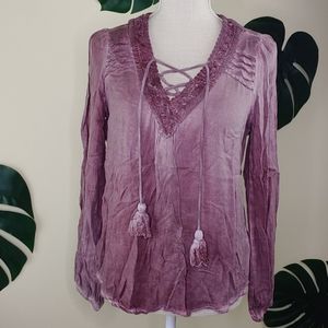 🌿Vintage American🌿 long sleeve blouse